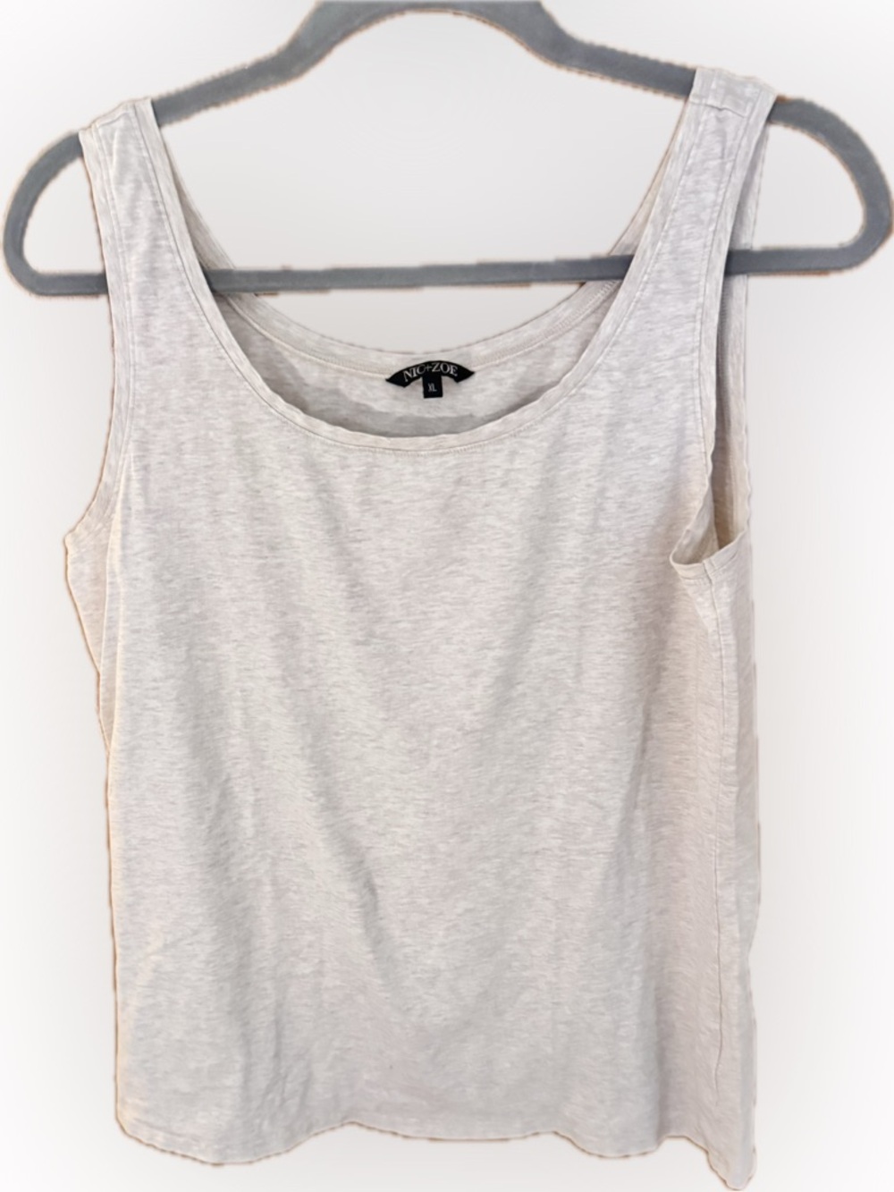 NIC + ZOE Neutral Tank | SizebXL | Soft Stretch | 95% Cotton